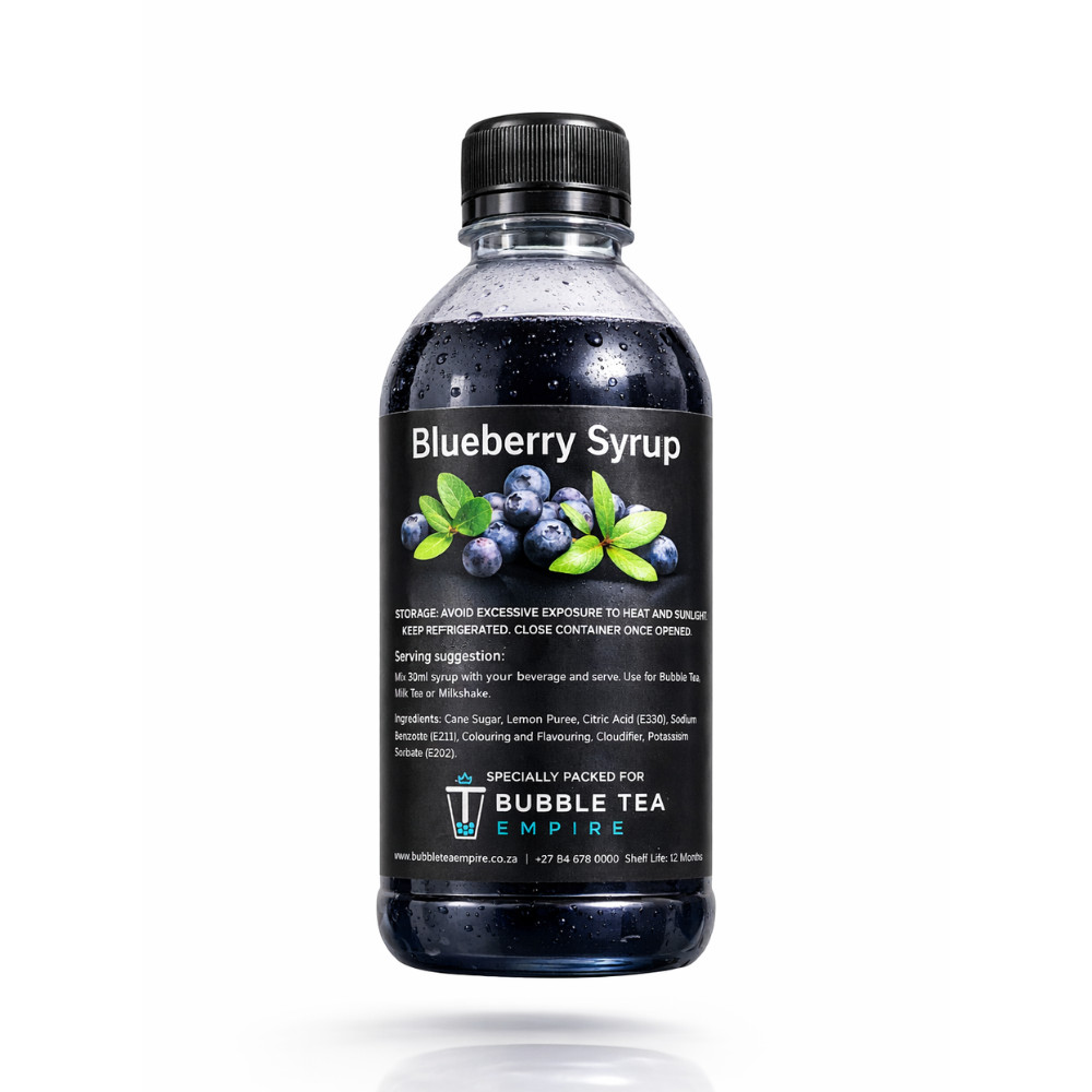 Blueberry Syrup 500ml Bottle