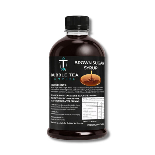 Brown Sugar Syrup 500ml Bottle