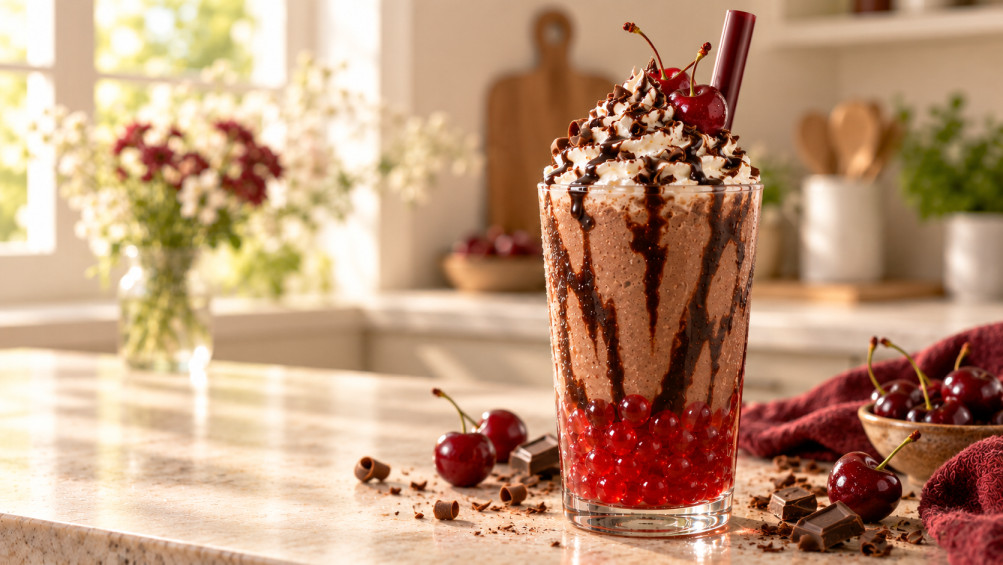 Chocolate Cherry Milkshake