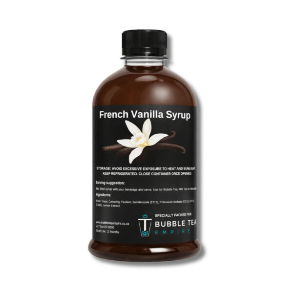 French Vanilla Syrup 500ml Bottle