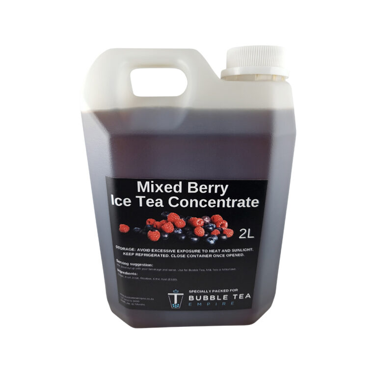 Mixed Berry Ice Tea Concentrate Bubble Tea Empire