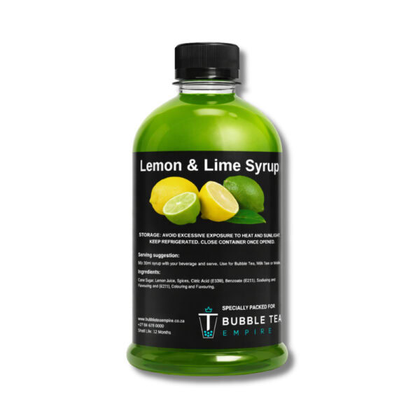 Lemon and Lime Syrup 500ml Bottle