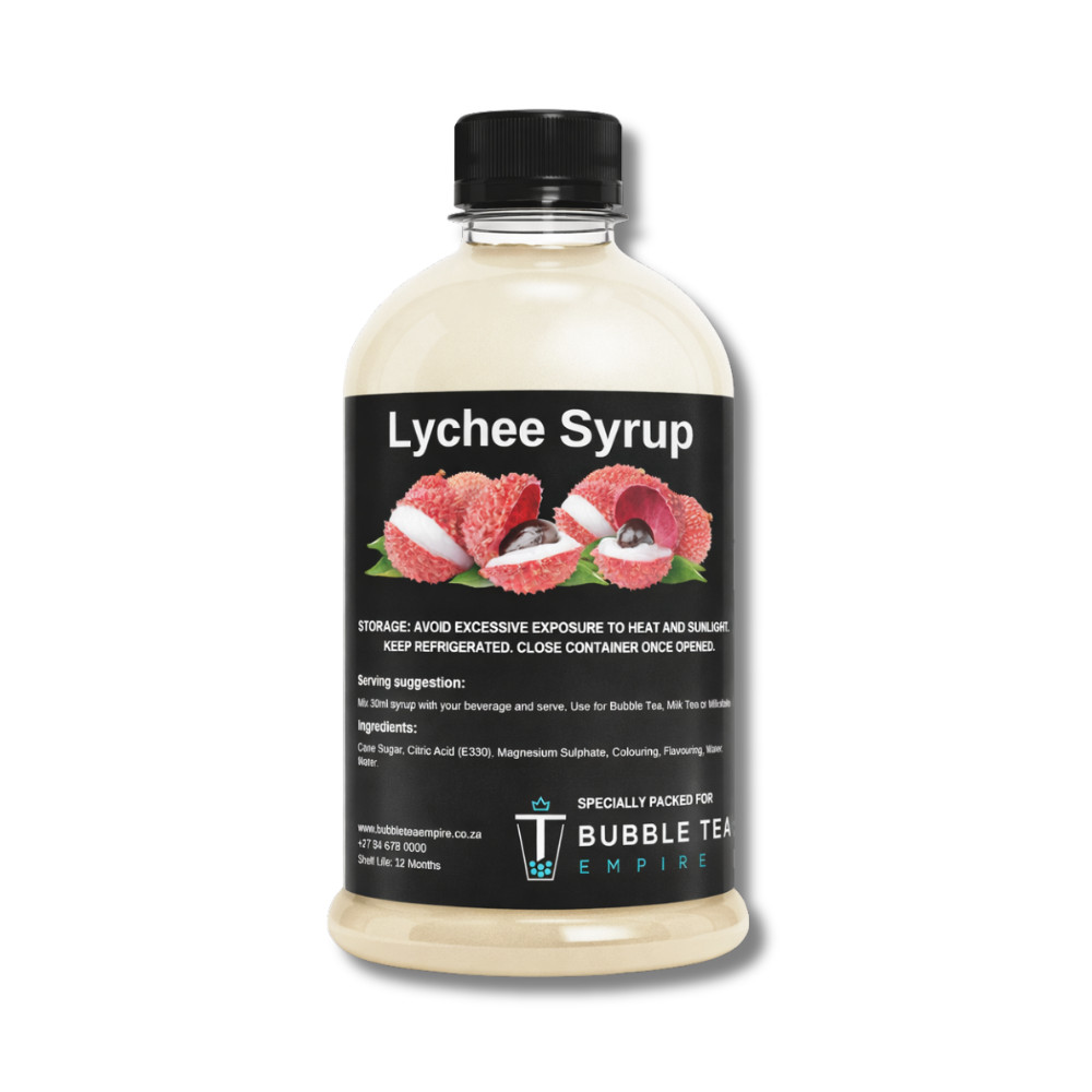 Litchi Syrup 500ml Bottle