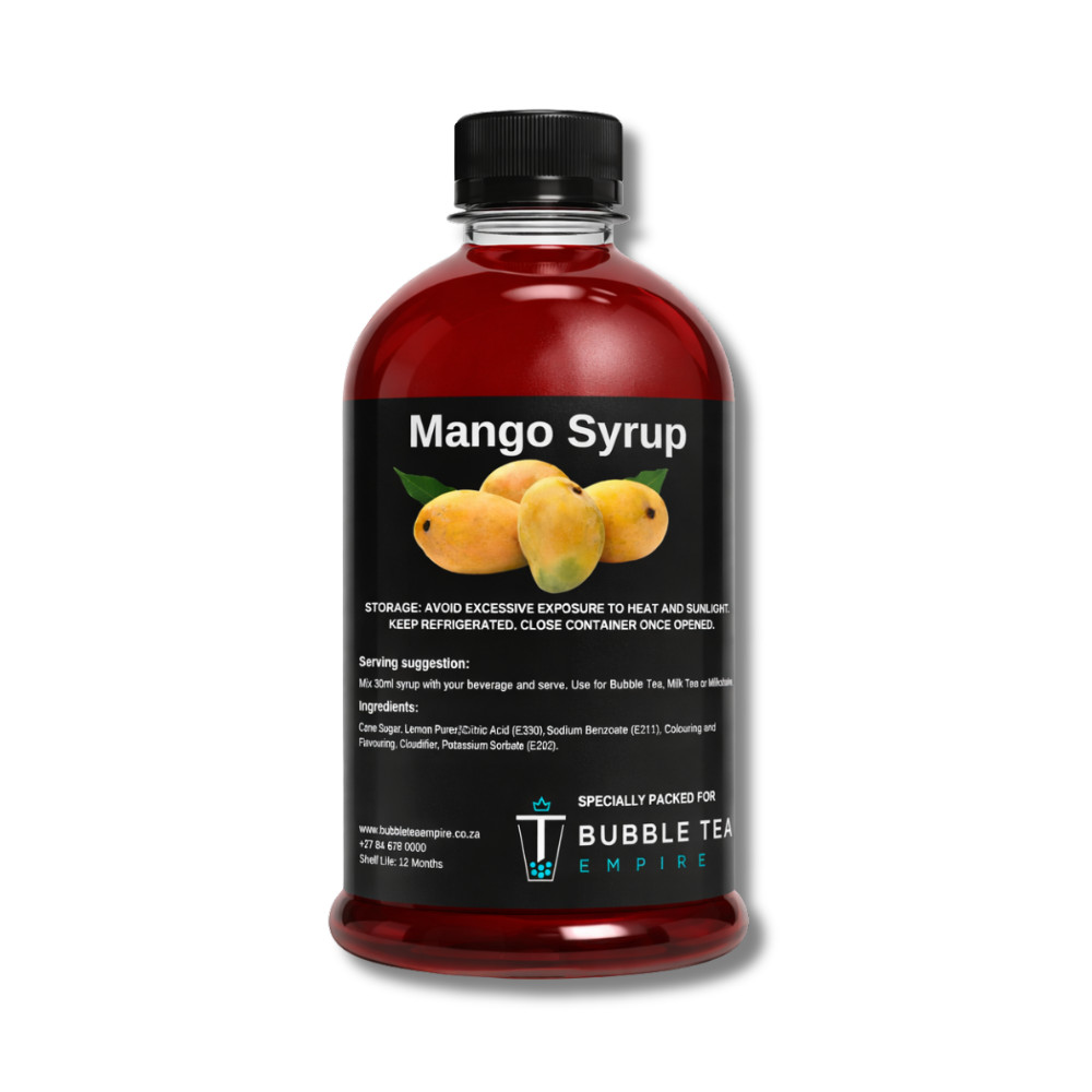 Mango Syrup 500ml Bottle