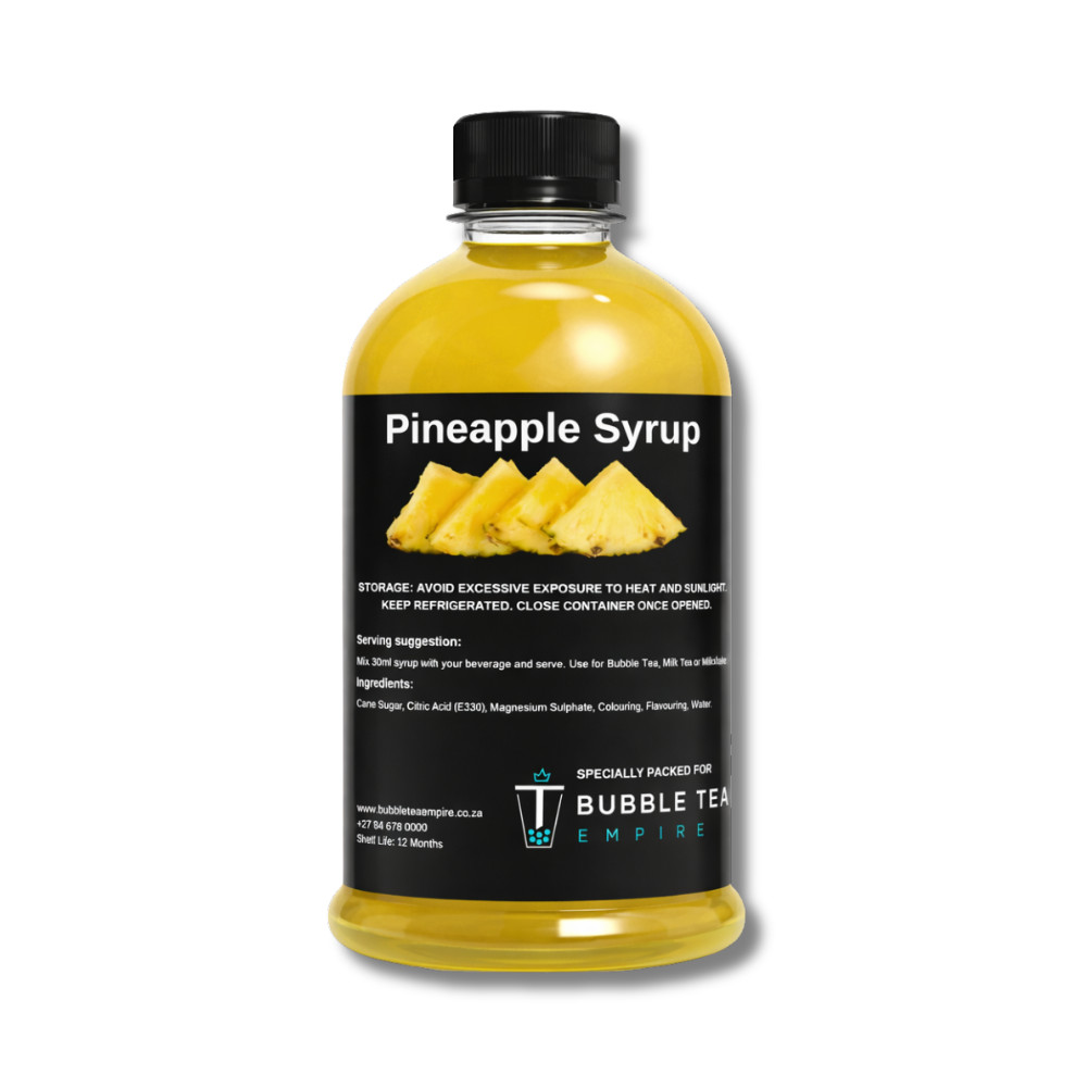 Pineapple Syrup 500ml Bottle