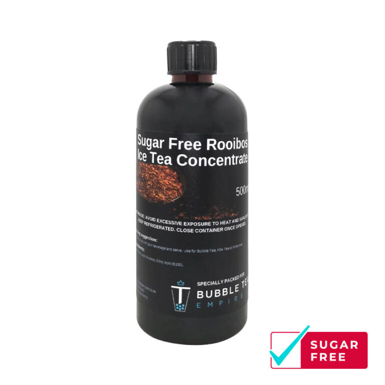 Sugar Free Rooibos Ice Tea Concentrate Bubble Tea Empire