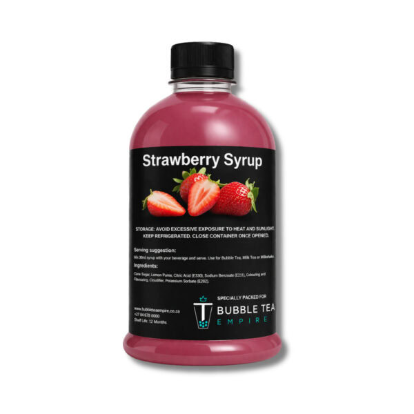 Strawberry Syrup 500ml Bottle